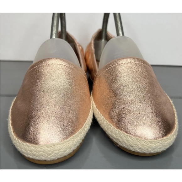FitFlop Womens Siren Espadrilles Rose Gold Metallic W/Dynamicush Sz 6 Superb! - Picture 5 of 14